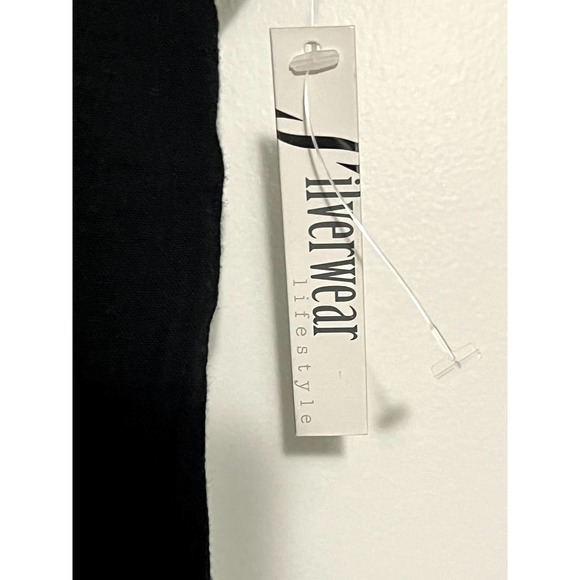 Silverware Short Sleeve Button Down Tie at Waste Top Size Small NWT - Picture 4 of 6